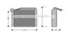 AVA QUALITY COOLING AIV142 Evaporator, air conditioning